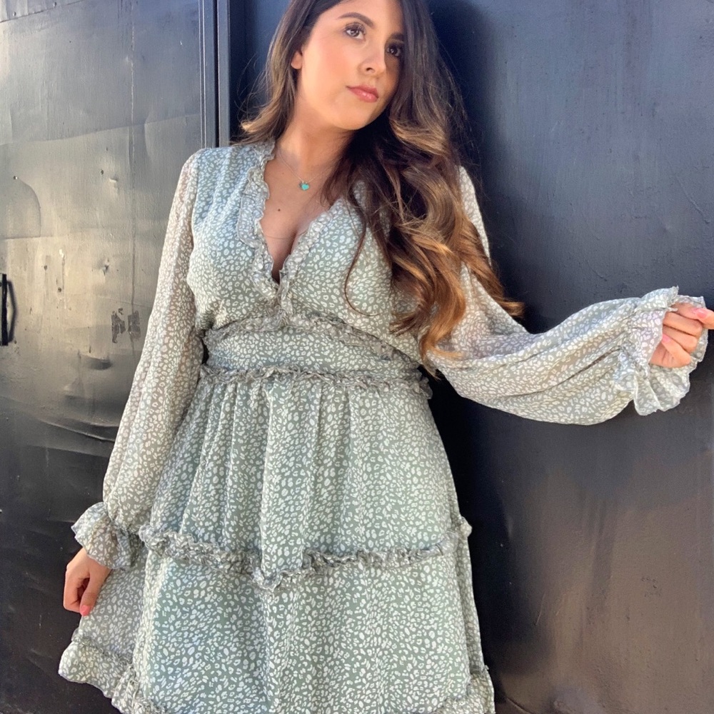 Green dress